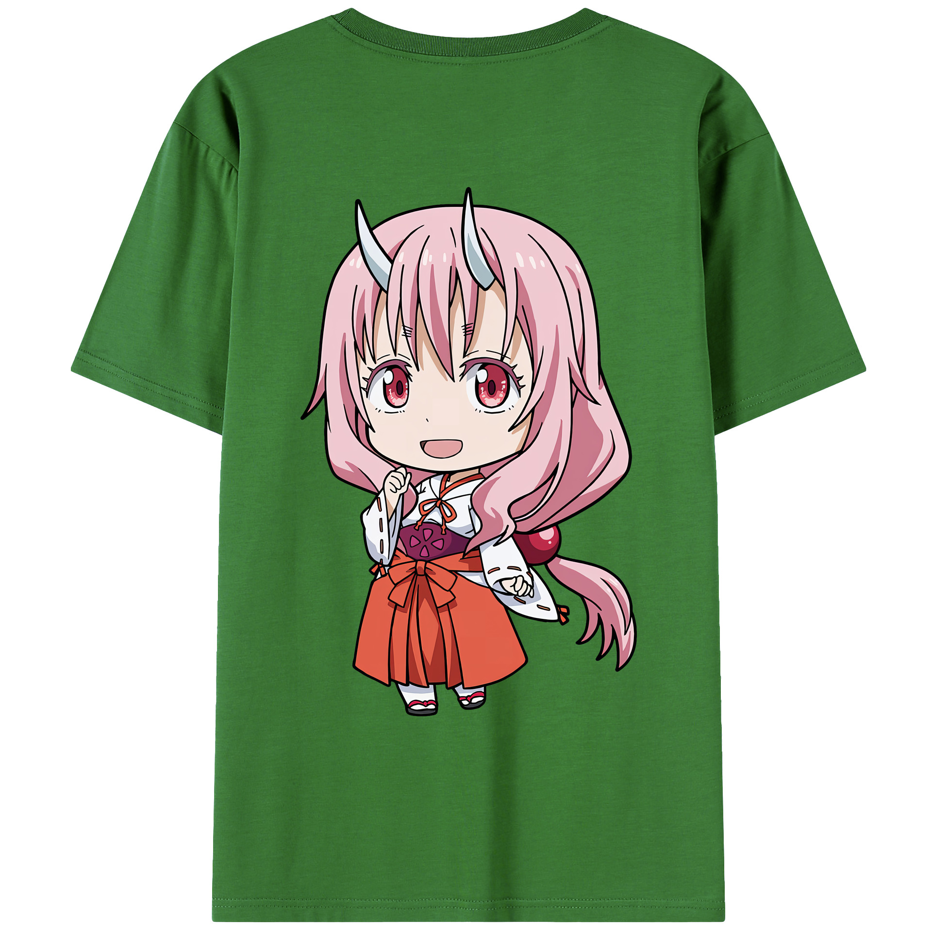 （画像用） 転スラ Regarding Reincarnated to Slime レディース半袖Tシャツ(バックプリント)
